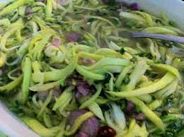 Here, this green mango salad has been infused with filipino flavours. Green Mango Salad Pinoy Style Pinoy Food Recipes