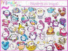 The various pikmi pops that make up the series. 47 Ide Pikmi Pops Gadis Pembawa Bunga Simpul Pita Sketsa