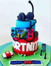 Fortnite Cake In 2020 Soccer Birthday Cakes 14th Birthday Cakes 7th Birthday Cakes