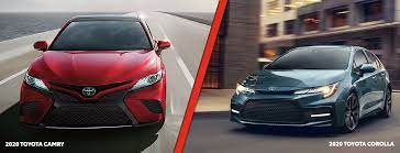 Toyota corolla with westbrook toyota to find the model that's right for you. 2020 Toyota Corolla Vs 2020 Toyota Camry