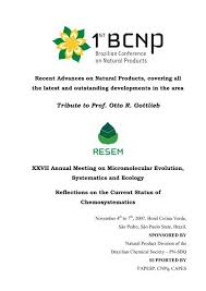 Sergio soldi pictures and movies presented by manhub. Tribute To Prof Otto R Gottlieb Instituto De Quimica Unicamp