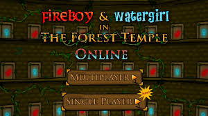Lots of fun to play when bored at home or at school. Fireboy And Watergirl Online In The Forest Temple Level 1 3 Youtube