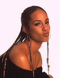 Throwback Hairspiration Alicia Keys Exquisite Cornrows Are Unforgettable Alicia Keys Braids Hair Styles Alicia Keys Hairstyles