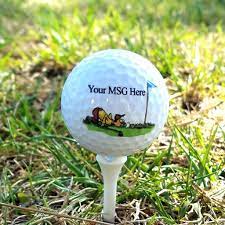 Set Of 3 Custom Uv Printed Golf Ball Fathers Day Gift Personalized Golf Balls Wedding Giveaway Souvenir Gb Wedding Giveaways Personalized Golf Golf Ball