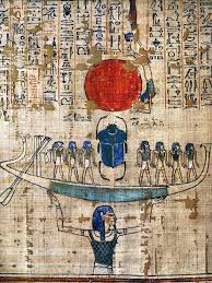 The God Nun Raises The Sun Nun God Of The Ancient Egyptian Artifacts Egypt Museum Ancient Egyptian Art