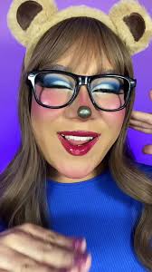 Simon The Chipmunk Makeup with A Lip Liner