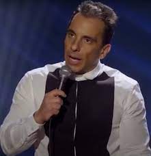 Joe rogan, comedian, former host of fear factor, three quarters italian. Sebastian Maniscalco Wikipedia