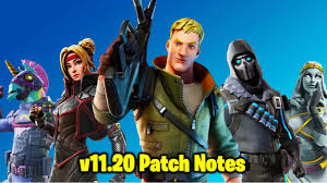 Fortnite developer epic games has finally released some actual patch notes for update 11.20. Fortnite V11 20 Update Official Patch Notes Revealed Fortnite Intel