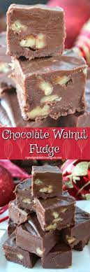 Chocolate Walnut Fudge Chocolate Walnut Fudge Walnut Fudge Chocolate Walnut Fudge Recipe