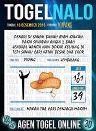 Tebak Lotre 4d Togel Wap Online Live Draw 4d Togelnalo Kupang 16 Desember 2016 Desember Kupang Tafsir Mimpi