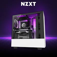 It supports up to an atx motherboard. Nzxt H510i White Black Ascenti Co Th