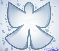 How To Draw A Snow Angel Snow Angels Angel Drawing Drawings