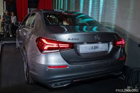 Request a dealer quote or view used cars at msn autos. V177 Mercedes Benz A Class Sedan Launched In Malaysia A200 And A250 At Rm230k And Rm268k Paultan Org