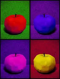 Pop Art Apple Apple Art Projects Pop Art Food Apple Painting