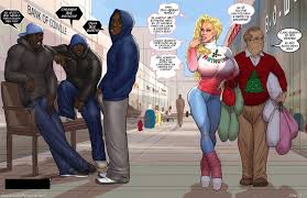 A casa vadia louca por três negões de rua