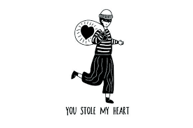 I know you asked about how to modify an svg image, but have you considered using a web font instead? You Stole My Heart Burglar Man Svg Cut File By Creative Fabrica Crafts Creative Fabrica