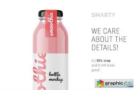 Download Smoothie Bottle Mockup Free Download Vector Stock Image Photoshop Icon