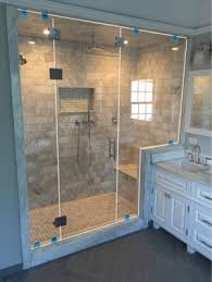 Ceiling or wall mount sleeve over glass clamp. Clips Vs Channels Or Both Absolute Shower Doors