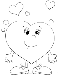 By sharing their story and encou. Cartoon Heart Coloring Page Free Printable Coloring Pages For Kids