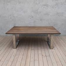 Holborn C Oak Dining Table Stainless Steel Chrome Legs Etsy Oak Dining Table Solid Oak Dining Table Dining Table