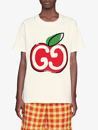 Shop White Red Gucci Gg Apple Print T Shirt With Express Delivery Farfetch Retails @ $495.00 + tax. gucci