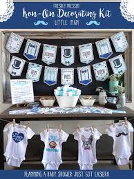 Lil Man Onesie Decorating Kit Little Man Baby Shower Etsy In 2020 Men Baby Shower Games Onesie Decorating Baby Shower Etsy