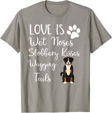 Draw a grater swiss mountain dog. Amazon Com Greater Swiss Mountain Dog Gifts I Love My Dog Gifts T Shirt Clothing