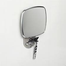Anti Fog Shower Mirror To Hang Inside Shower For My Husband S Shaving Necessities Shower Mirror Simple Bathroom Bathroom Organization