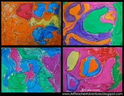 Adventures Of An Art Teacher 2013 Tactile Paintings Art Classroom Elementary Art Painting