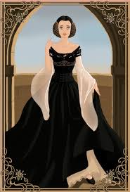 Sansa stark, played by sophie turner, in game of thrones season one, wearing rough roses. Sansa Stark Black Of Hair By Ladybladewaragnel On Deviantart