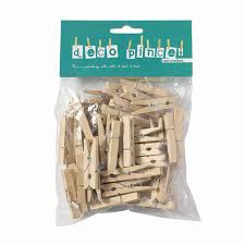 Ce lot de 16 pinces à linge de décoration en bois est idéal pour décorer votre intérieur à l'occasion des fêtes de fin d'année : Sachet 50 Mini Pinces A Linge 4 5 Cm Naturelles Truffaut