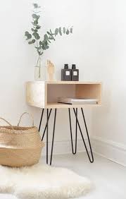 Make It Yourself 9 Smart Stylish Diy Nightstands For Small Spaces In 2020 Bedroom Night Stands Bedside Table Diy Diy Apartment Decor