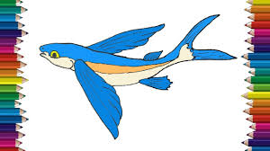 This free step by step lesson progressively builds upon each previous step until you get to the final rendering of the simple fish. How To Draw A Flying Fish Step By Step Cartoon Fish Drawing Easy For Beginners