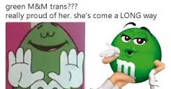 Did you know? The Green M&M is canonically a trans girl (and she ...