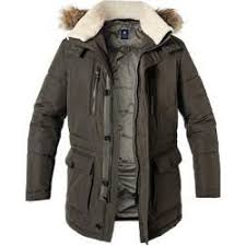 Pierre Cardin Herren Jacke Parka Mikrofaser Olivgrun Pierre Cardinpierre Cardin Winter Jacket Men Winter Jackets Mens Jackets