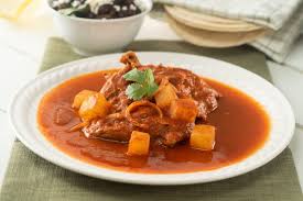 Bistec En Salsa Roja De Guajillo Bisteces De Res En Salsa Roja Con Papas Receta Bistec De Res Recetas Bistec De Res Bistec En Salsa