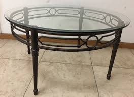 As styles comes and go, it adapts and keeps its position in the spatial configuration of. Round Metal Coffee Table With Tempered Glass Top Glamour Living