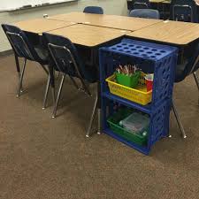 Classroom Organization Bought These Crates At Walmart And The Baskets At Dollar General Le Flexible Seating Classroom Classroom Themes High School Classroom