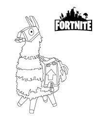 The game's most popular player, ninja, recently mad. Fortnite Coloring Sheets Llama Cool Coloring Pages Disney Coloring Pages Halloween Coloring Pages
