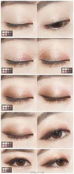 Korean Makeup Ideas Apply Vaseline To Your Eyebrows Before Going To Bed This Gives You Healthy Looking Eyeb Makeup Korean Style Asian Eye Makeup Asian Makeup