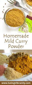 Mild Yellow Curry Powder Recipe Homemade Substitute For Curry Powder