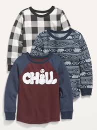 Buy the best and latest waffle knit thermal pajama set on banggood.com offer the quality waffle knit 2 208 руб. Unisex Raglan Thermal Tee 3 Pack For Toddler Old Navy