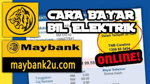 Cara semak bayar bil elektrik tnb guna aplikasi smartphone. Cara Bayar Bil Elektrik Online Guna Maybank2u Tutorial Mudah Youtube