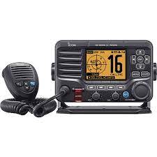 12 Jet Black M506 Vhf Fixed Mount With Front Mic Radio Ais And Nmea 0183 2000 Walmart Com Marine Radio Radio Marine Vhf Radio
