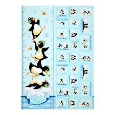 Susybee Gwyn The Penguin Gwyn Growth Chart 36 In Panel Aqua