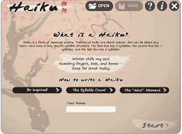 Check spelling or type a new query. 5 Online Haiku Poem Generator Free Websites