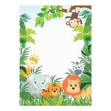 Cute Jungle Safari Baby Shower Invitations Zazzle Com In 2021 Safari Baby Shower Safari Baby Shower Invitations Jungle Safari Baby