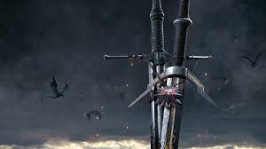 Download wallpapers from game the witcher 3: 1920x1080 The Witcher 3 Wild Hunt Sword 1080p Laptop Full Hd Wallpaper Hd Games 4k Wallpapers Images Photos And Background Wallpapers Den