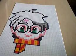 Pixel art facile harry potter. Harry Potter Pixel Art Youtube