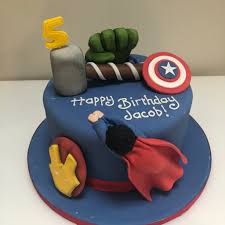 Your choice of cake flavor and filling decorated for any super hero. Marvel Super Hero Birthday Cake Etoile Bakery